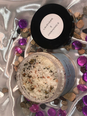 Lavender & Chamomile Bath Salts 16oz