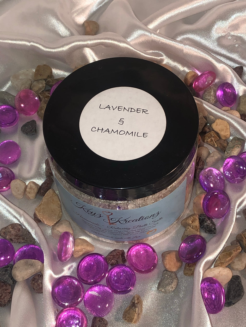 Lavender & Chamomile Bath Salts 16oz