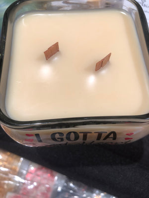 “I gotta good heart” Large Votive Candle