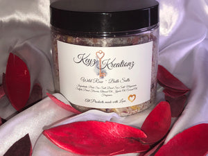 Wild Rose Bath Salts (16oz)